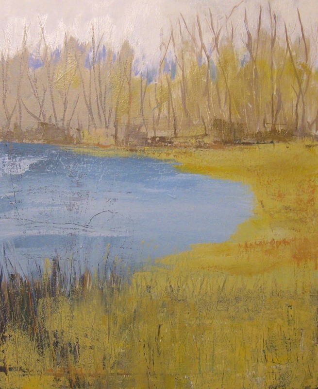 Golden Lake
18  x 24"
Acrylic on canvas
475.